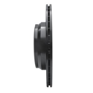 BMW 335I GT xDrive Brake Rotor (1) - Rear Right - R1 Concepts - Drilled & Slotted - Black - `12-`20